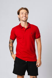 Polo Tflow Lhotse Vermelha