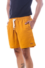 Shorts Linen Maudit Amarelo Dijon