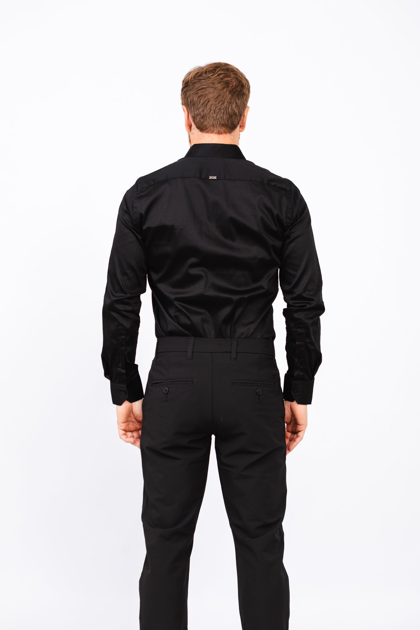 Camisa ML Acet Omni Preta