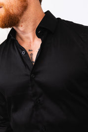 Camisa ML Acet Omni Preta