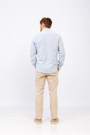 Camisa ML Omaha Azul Claro