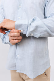 Camisa ML Omaha Azul Claro