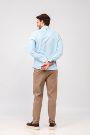 Camisa ML Lecce Azul Claro