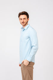 Camisa ML Lecce Azul Claro