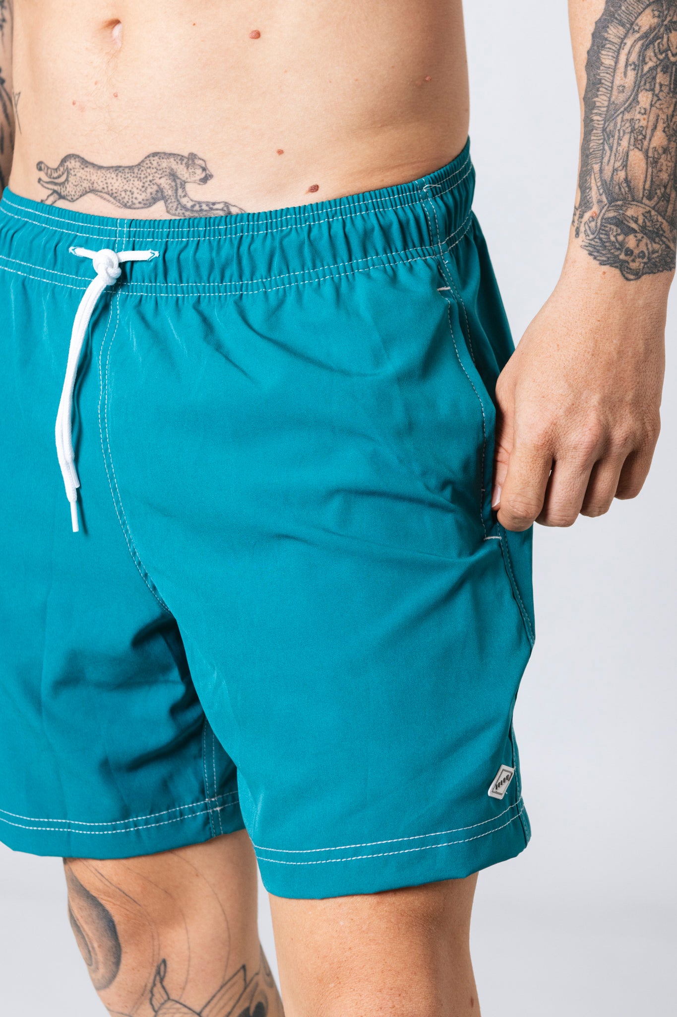 Shorts Basic Summer Petróleo