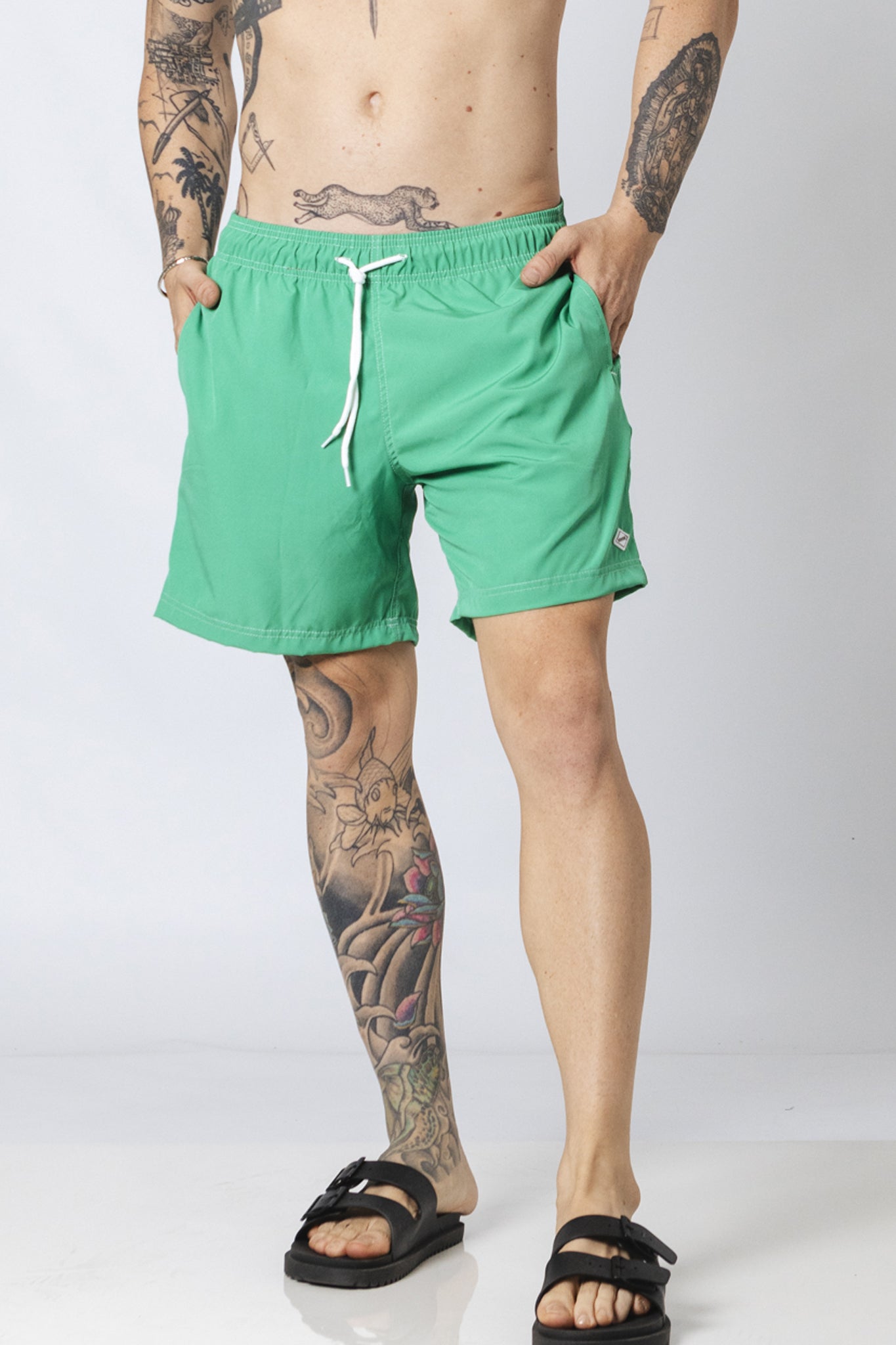 Shorts Basic Summer Verde Joia