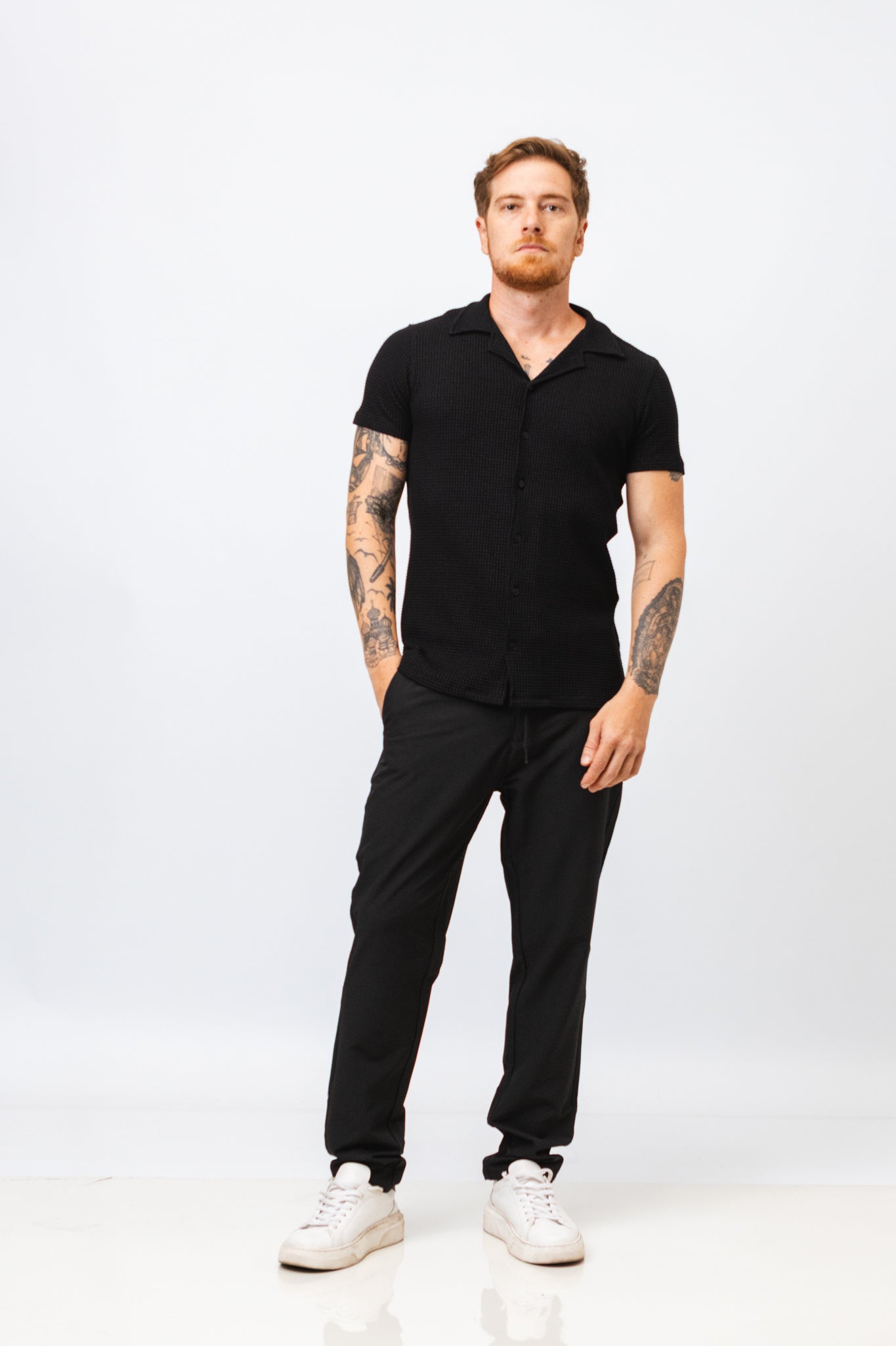 Camisa MC Loreto Preta