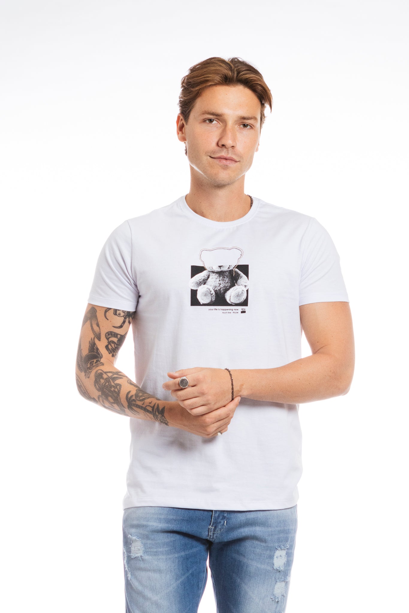 Camiseta Pupher Branca