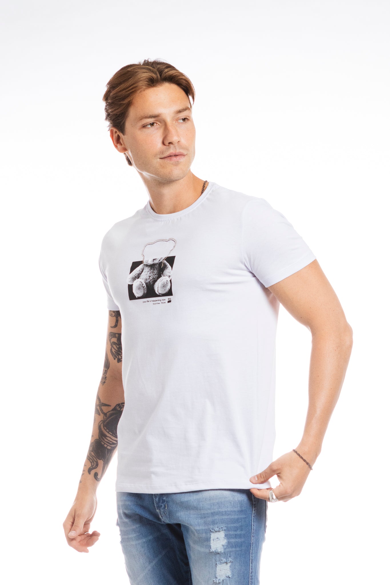 Camiseta Pupher Branca