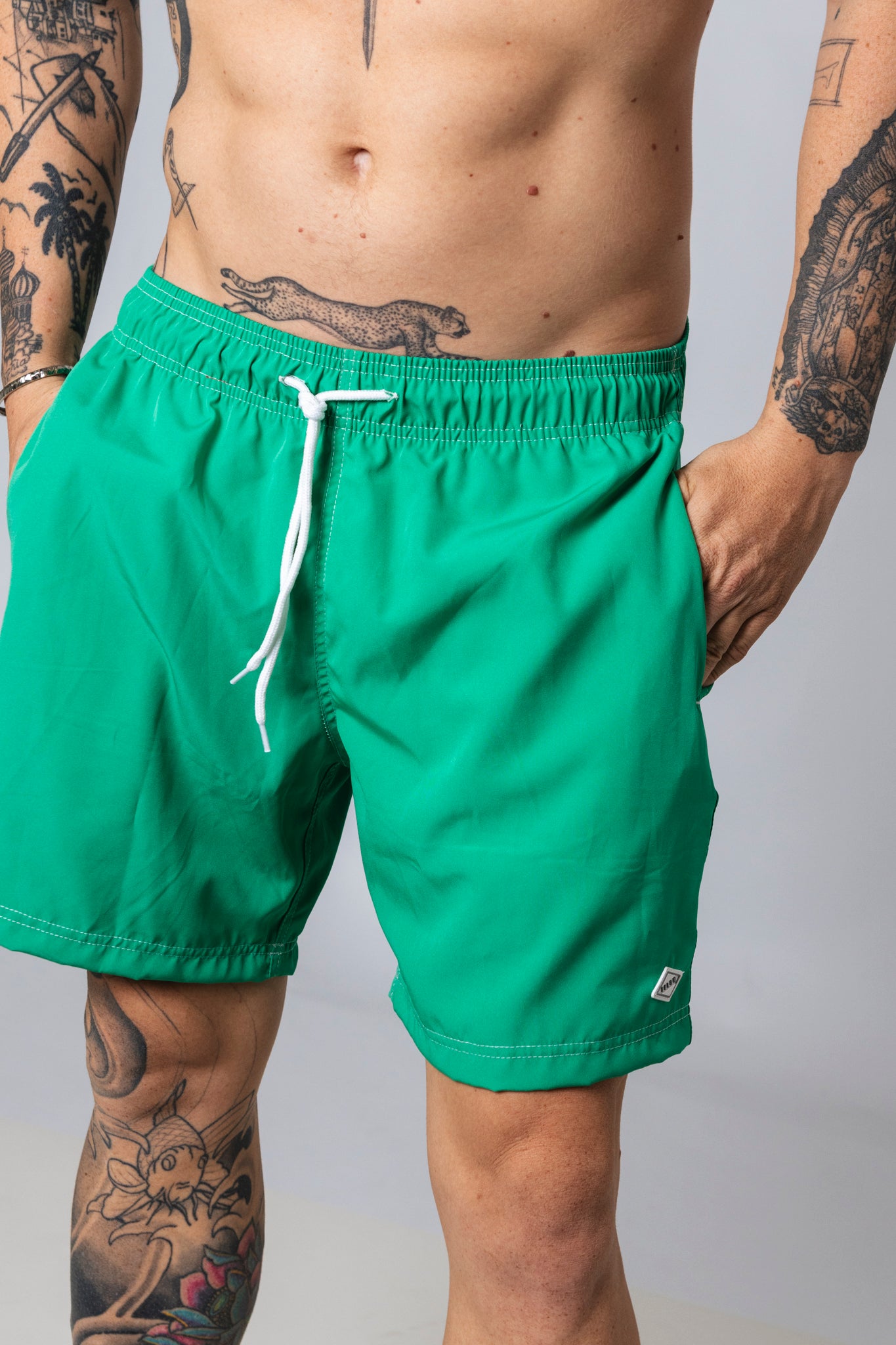 Shorts Basic Summer Verde Joia