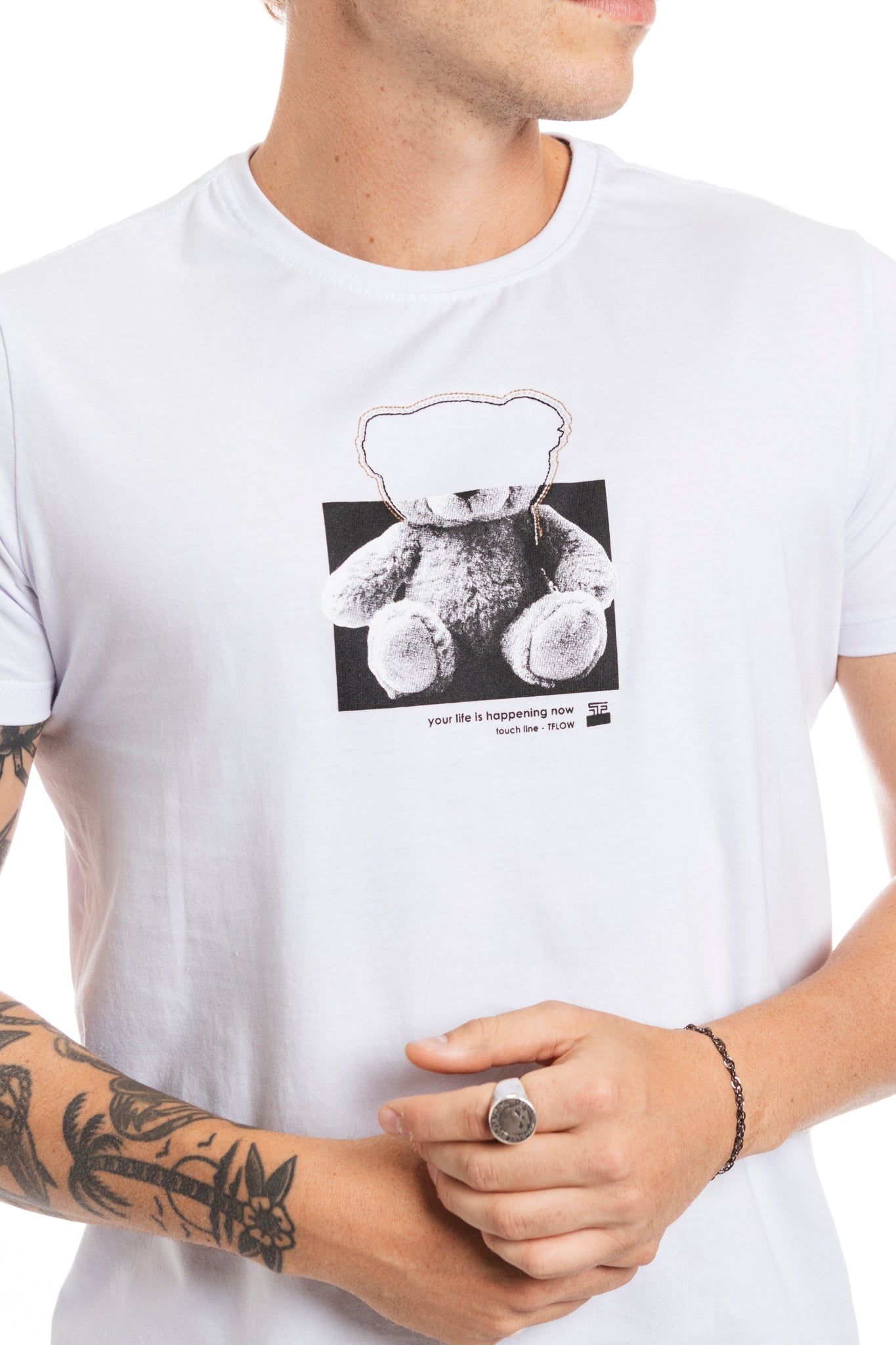 Camiseta Pupher Branca