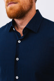 Camisa ML Omaha Azul Marinho