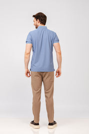 Polo Movtech Azul Médio