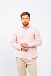 Camisa ML Omaha Rosa Claro