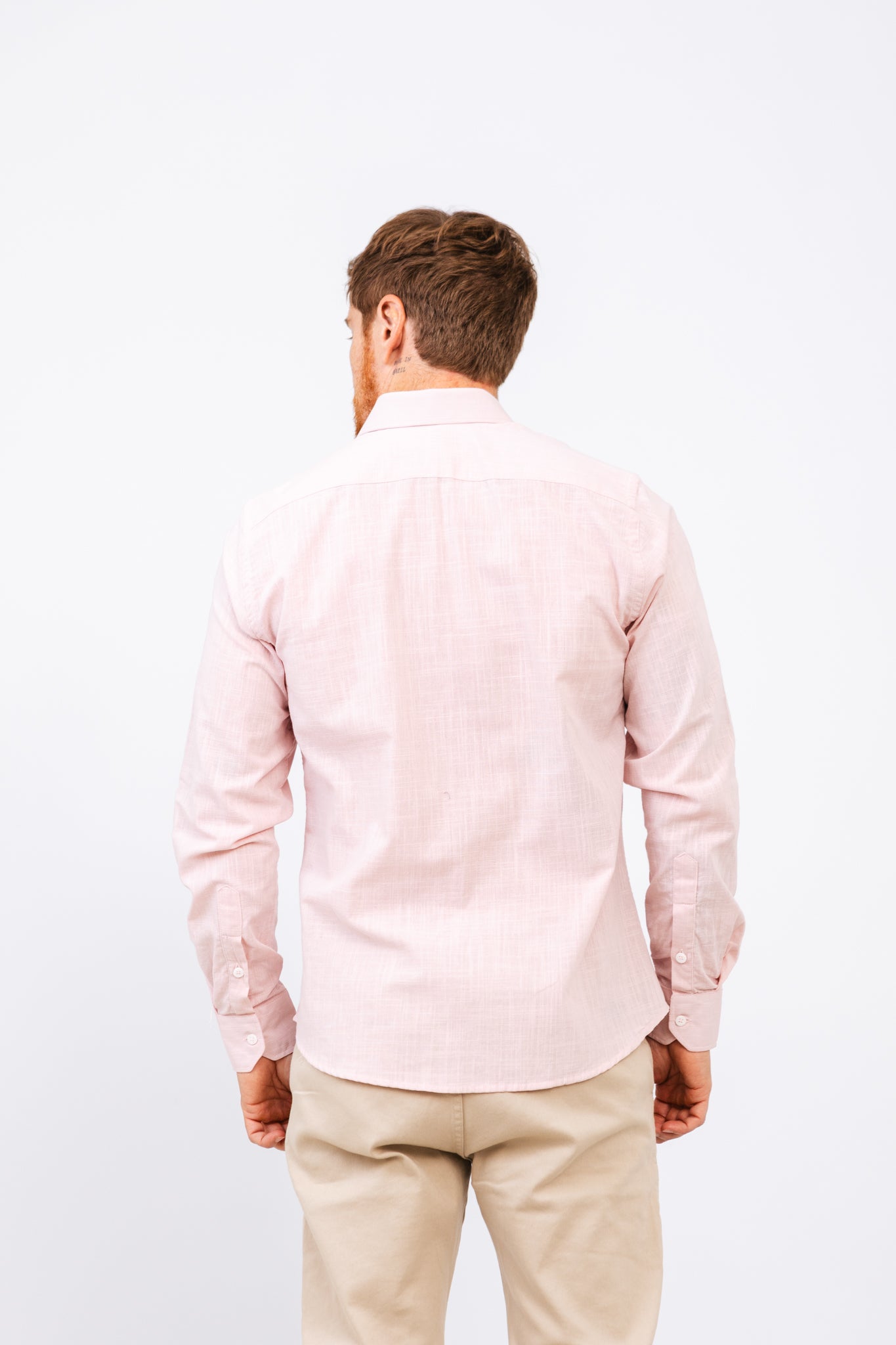 Camisa ML Omaha Rosa Claro