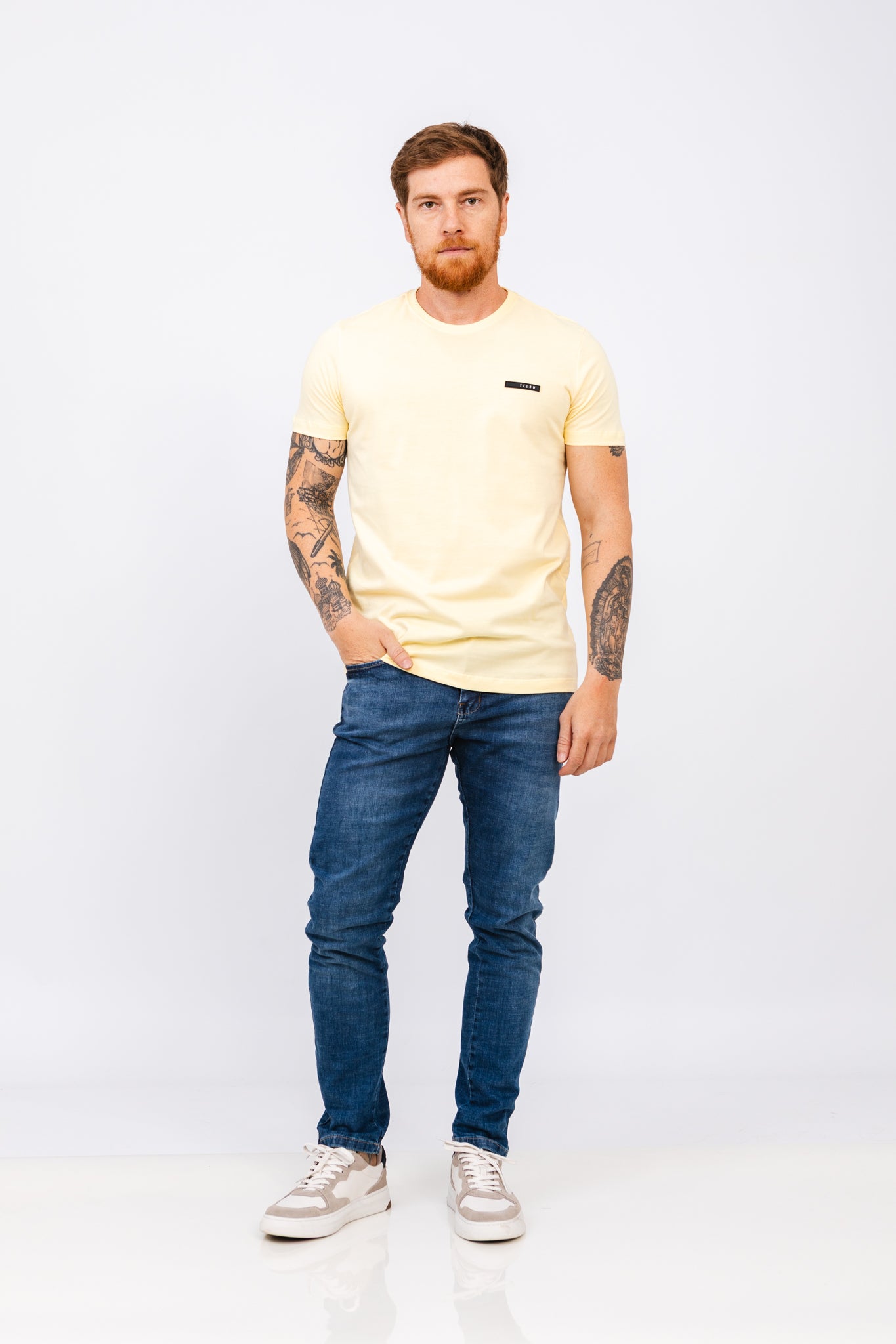 Camiseta Revive Class Amarelo Calmaria