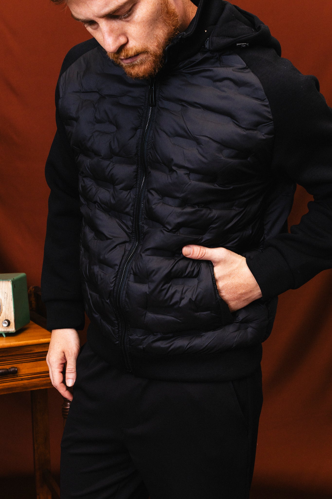 Jaqueta Nylon Phentley Preta