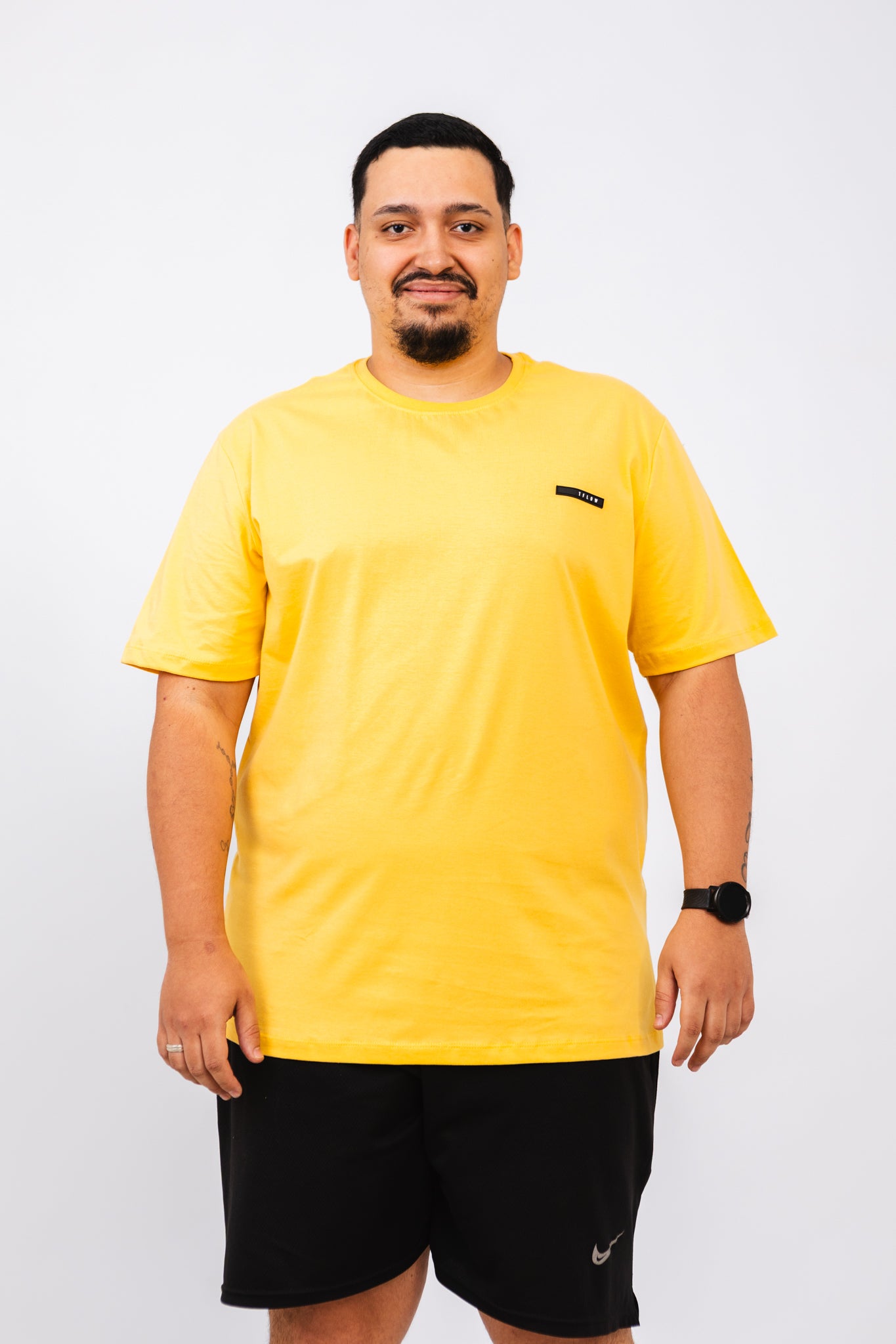 Camiseta Plus Revive Class Amarelo Polén