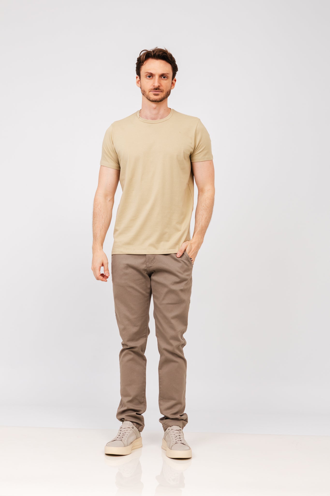 Calça SJ Chino Acet Altan Areia