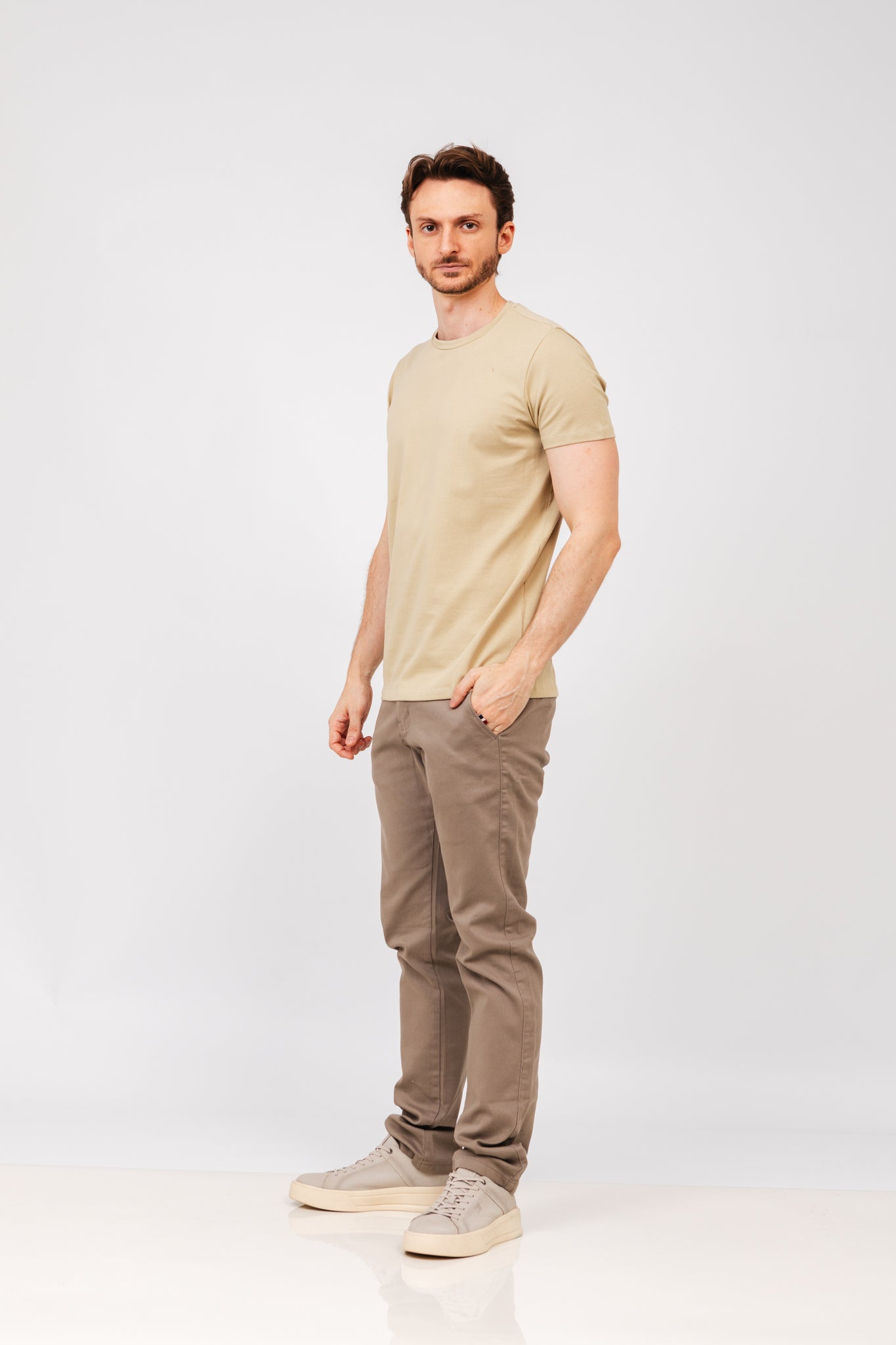 Calça SJ Chino Acet Altan Areia