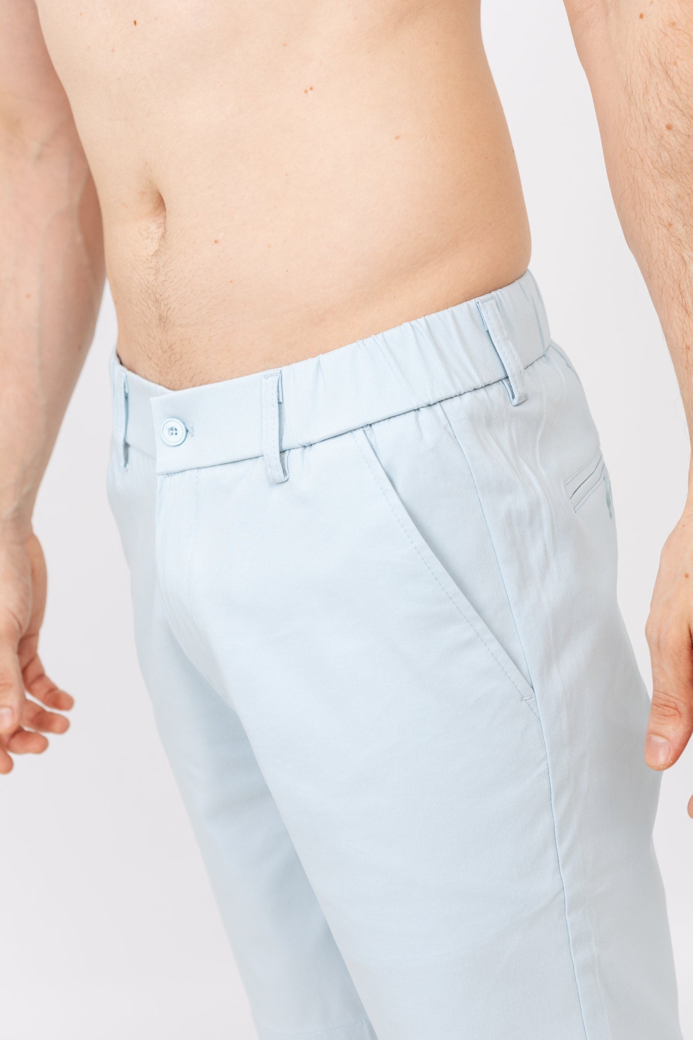 Bermuda Molue Azul Claro