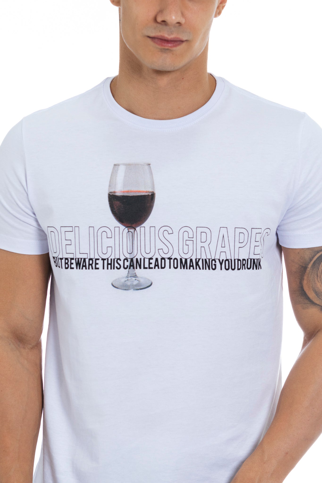 Camiseta Delicious Grape Branca