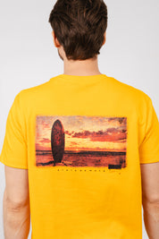 Camiseta Soul Praia de Muta Amarela