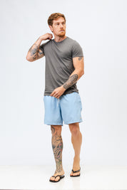 Shorts Basic Summer Azul Claro