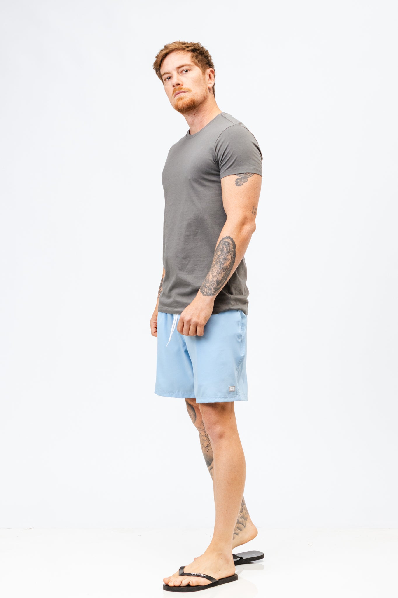 Shorts Basic Summer Azul Claro