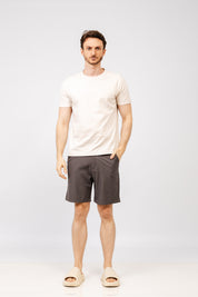 Bermuda Mercy Cinza Mescla