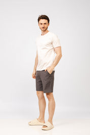 Bermuda Mercy Cinza Mescla