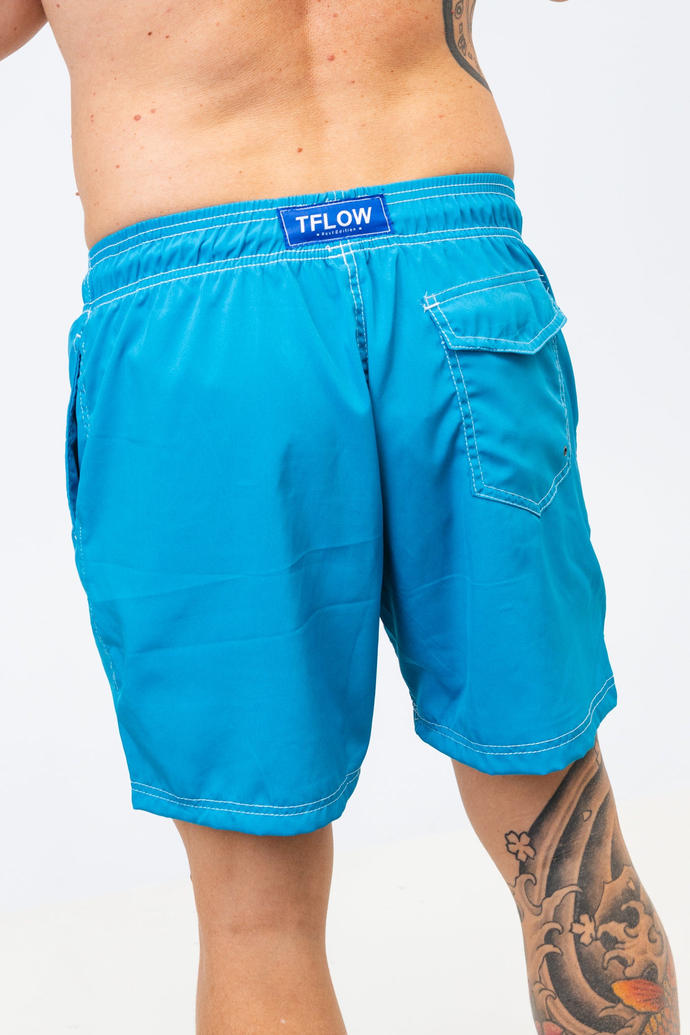 Shorts Basic Summer Azul Vivid