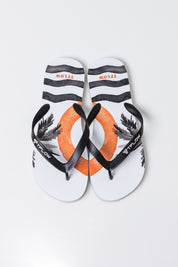 Chinelo Flip Flop Tropical Branco