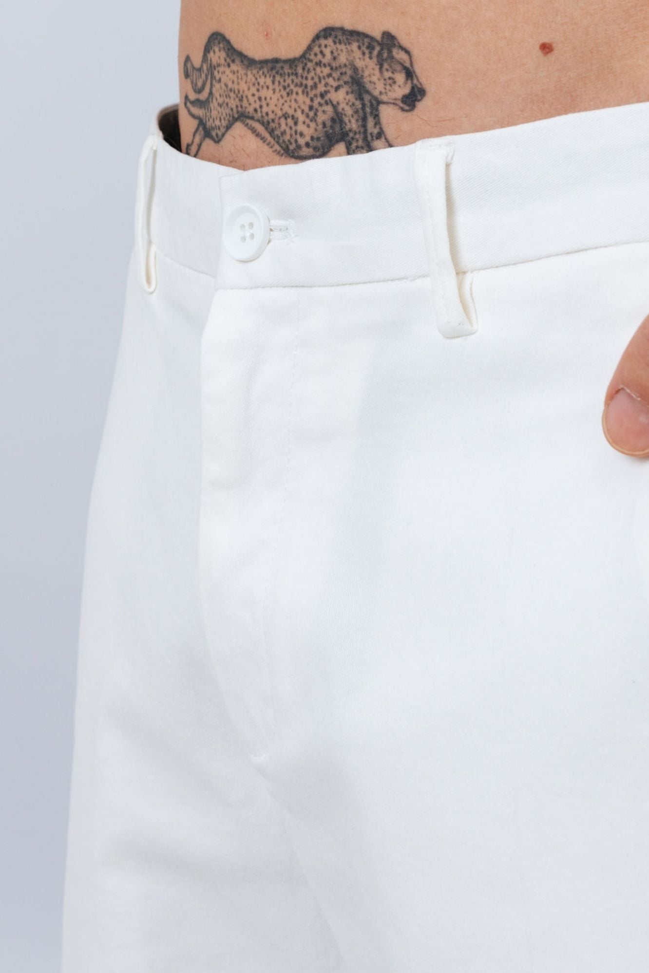 Bermuda Sarja Off White Manzoni