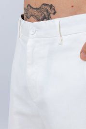 Bermuda Sarja Off White Manzoni