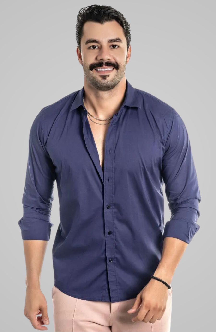 Camisa Elegancy Marinho