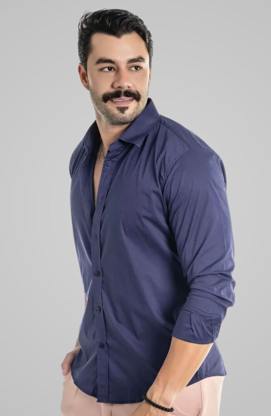 Camisa Elegancy Marinho