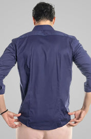 Camisa Elegancy Marinho