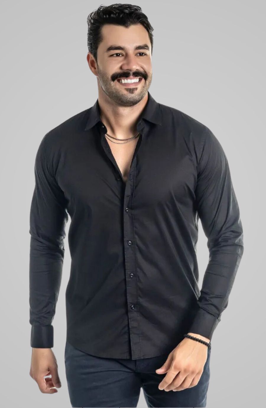 Camisa Elegancy Preta