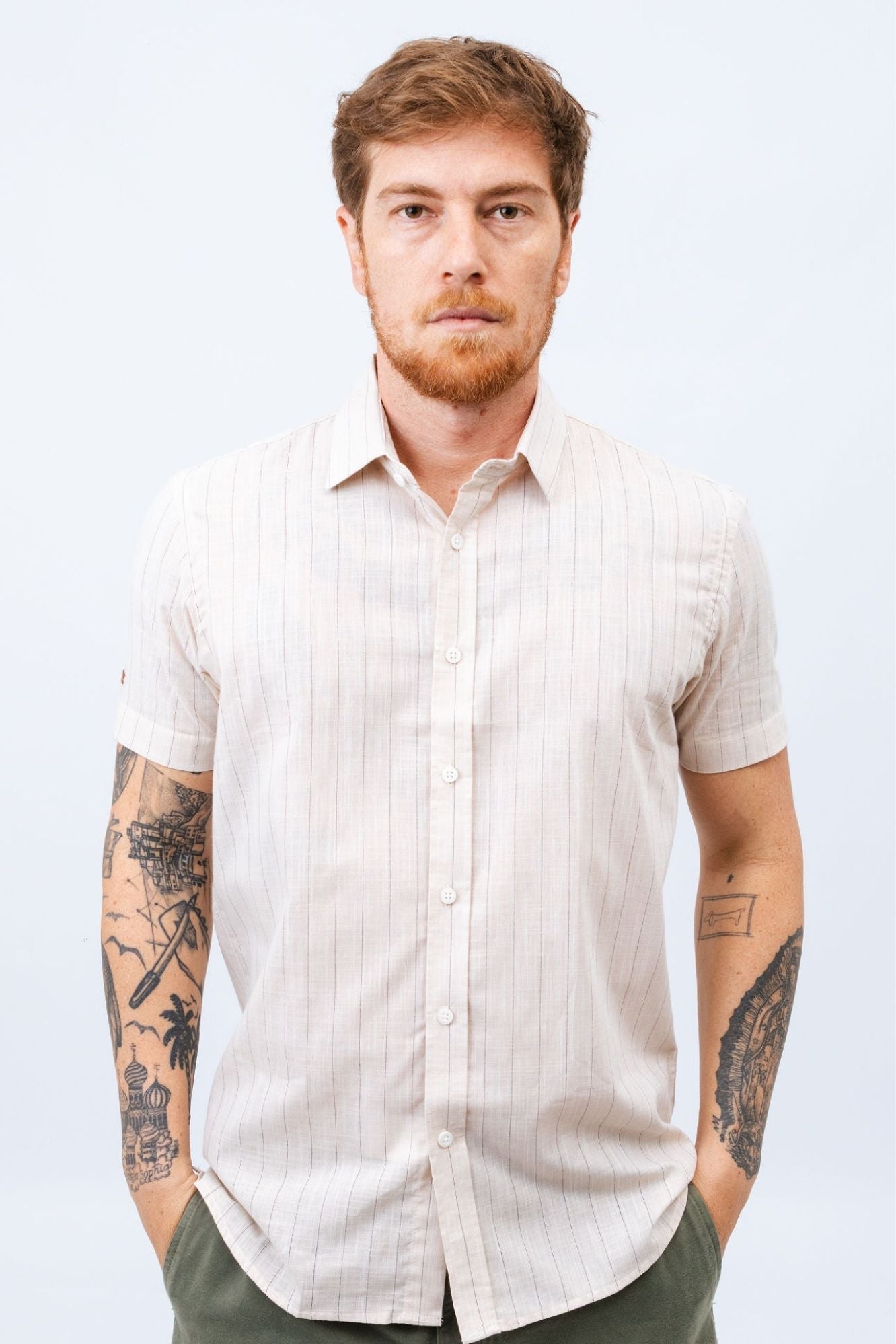 Camisa MC List Naturiste