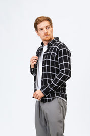 Camisa Xadrez Flanelada Origin Preta