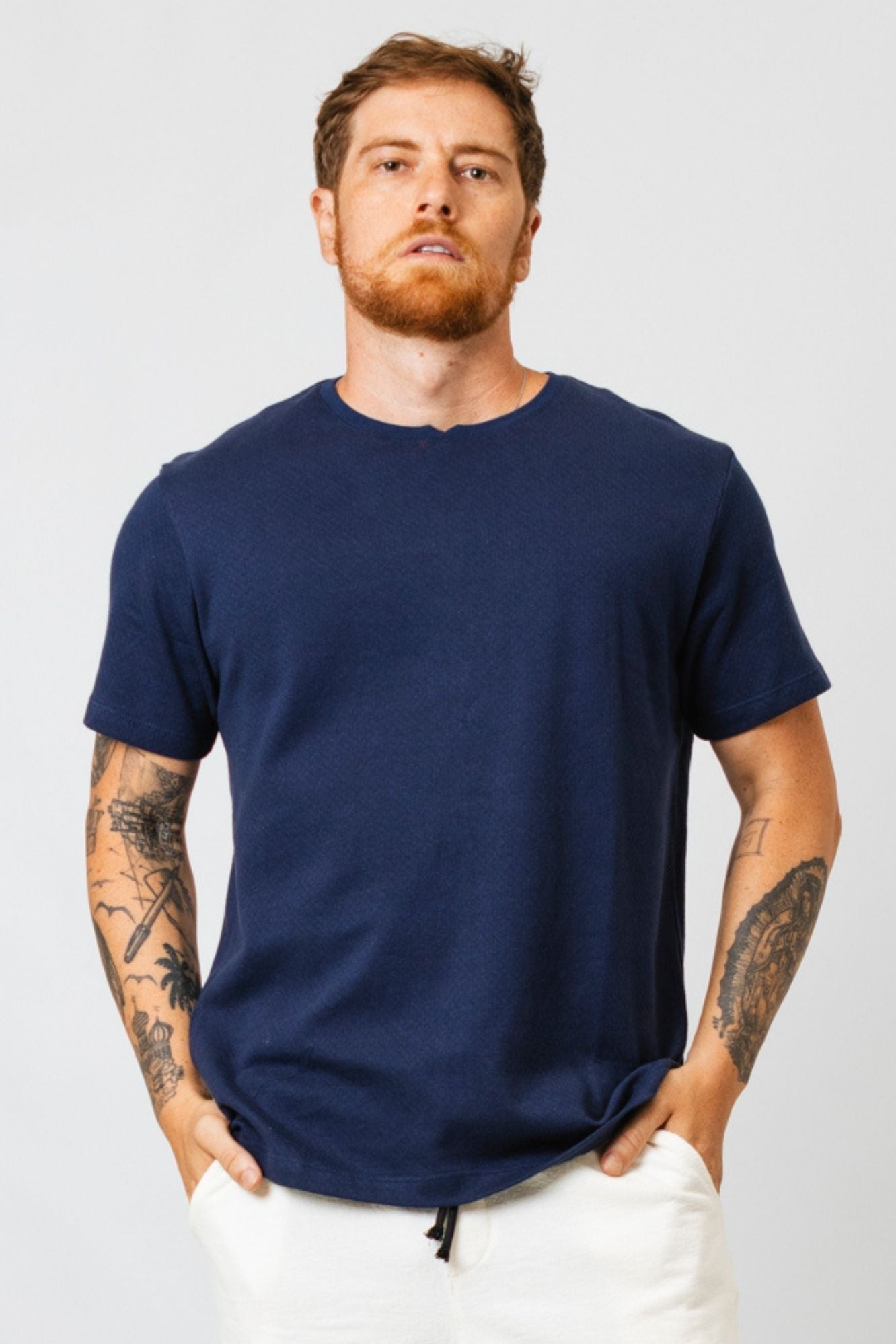 Camiseta Azul Marinho Lykos Loom