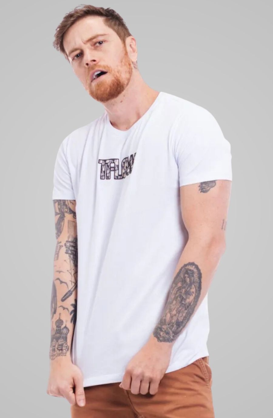 Camiseta Brave Branca