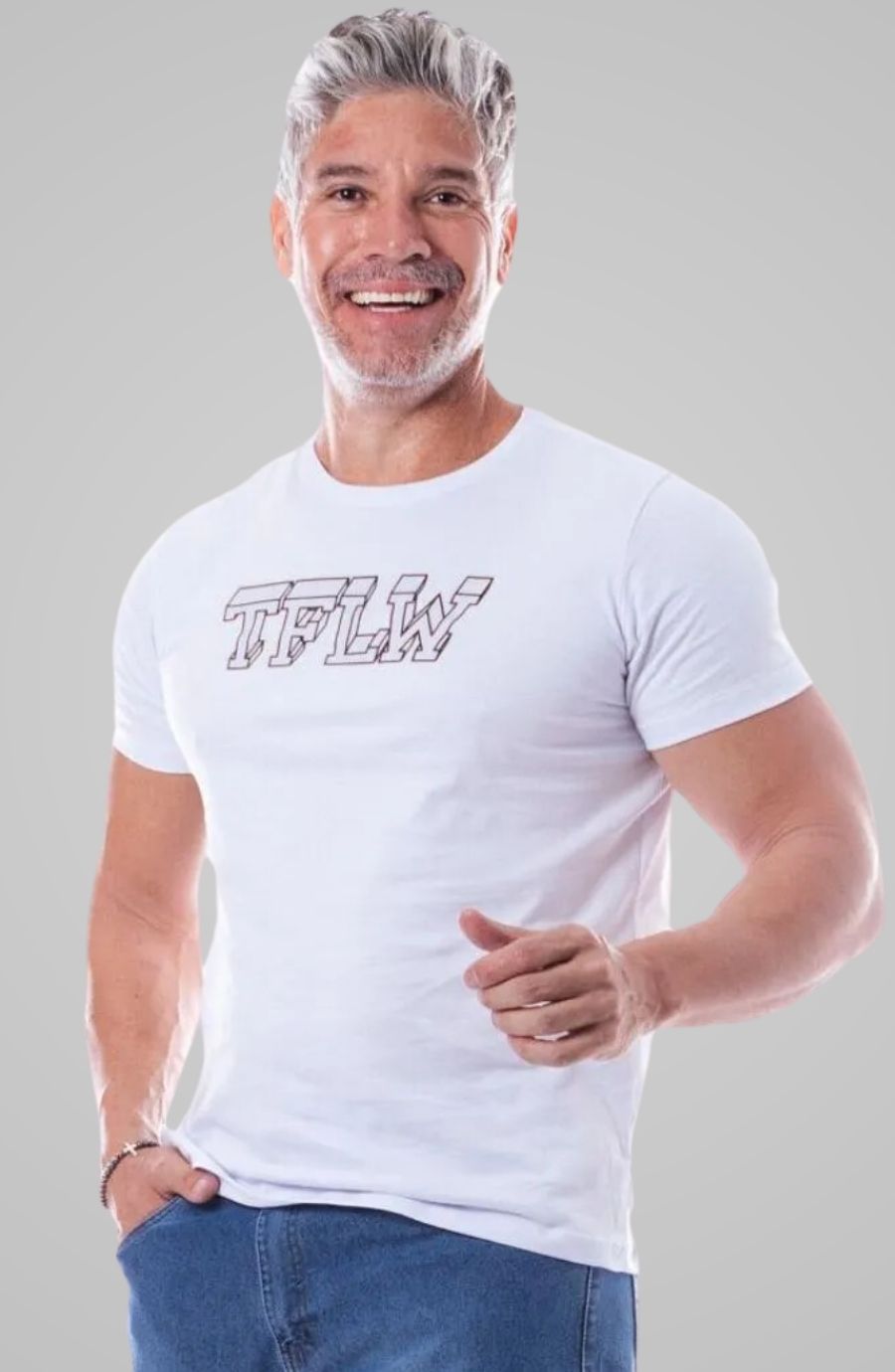 Camiseta Galaxy Branca
