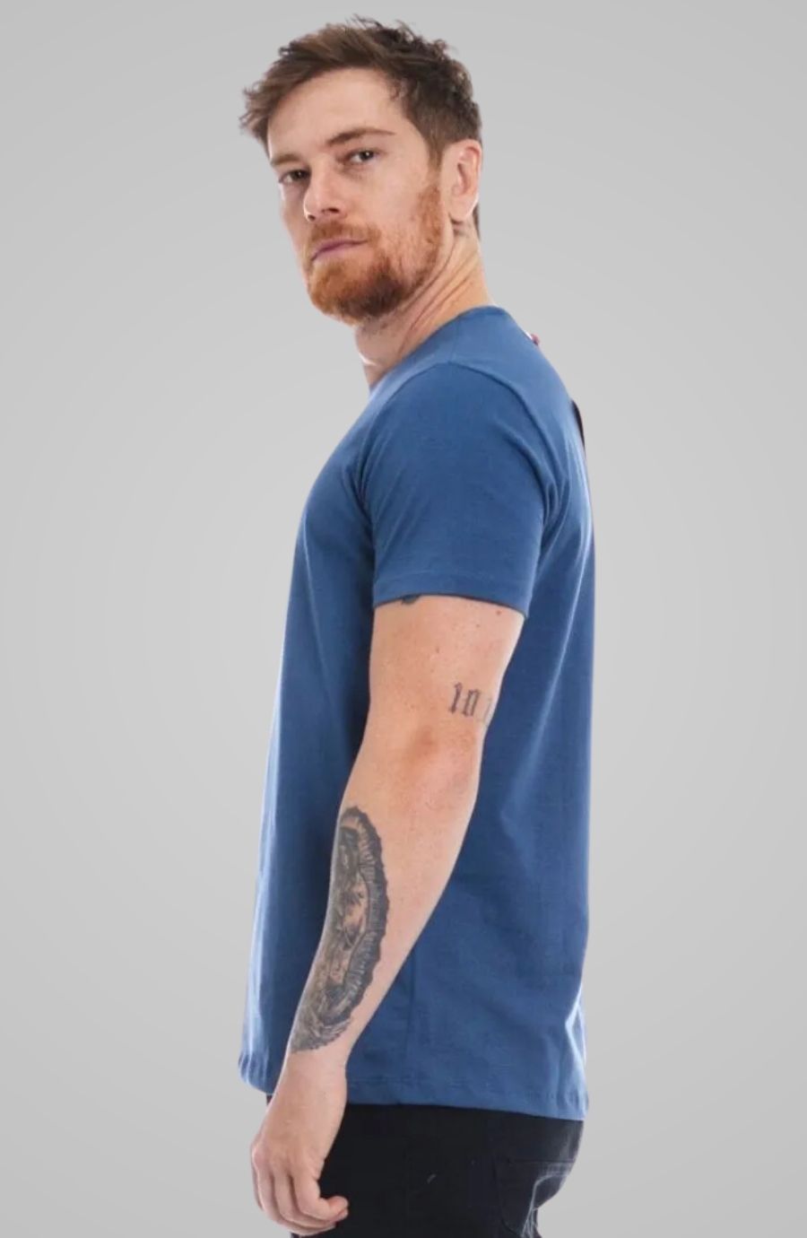 Camiseta Huntter Azul Médio
