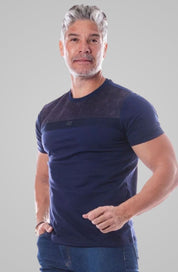 Camiseta Krow Azul Marinho