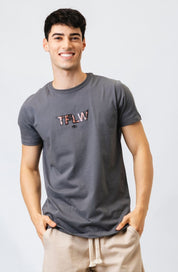 Camiseta Levier Cinza Boss