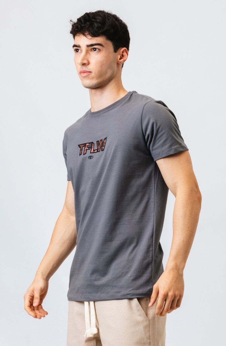 Camiseta Levier Cinza Boss