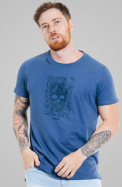 Camiseta Never Enough Azul Marinho Médio