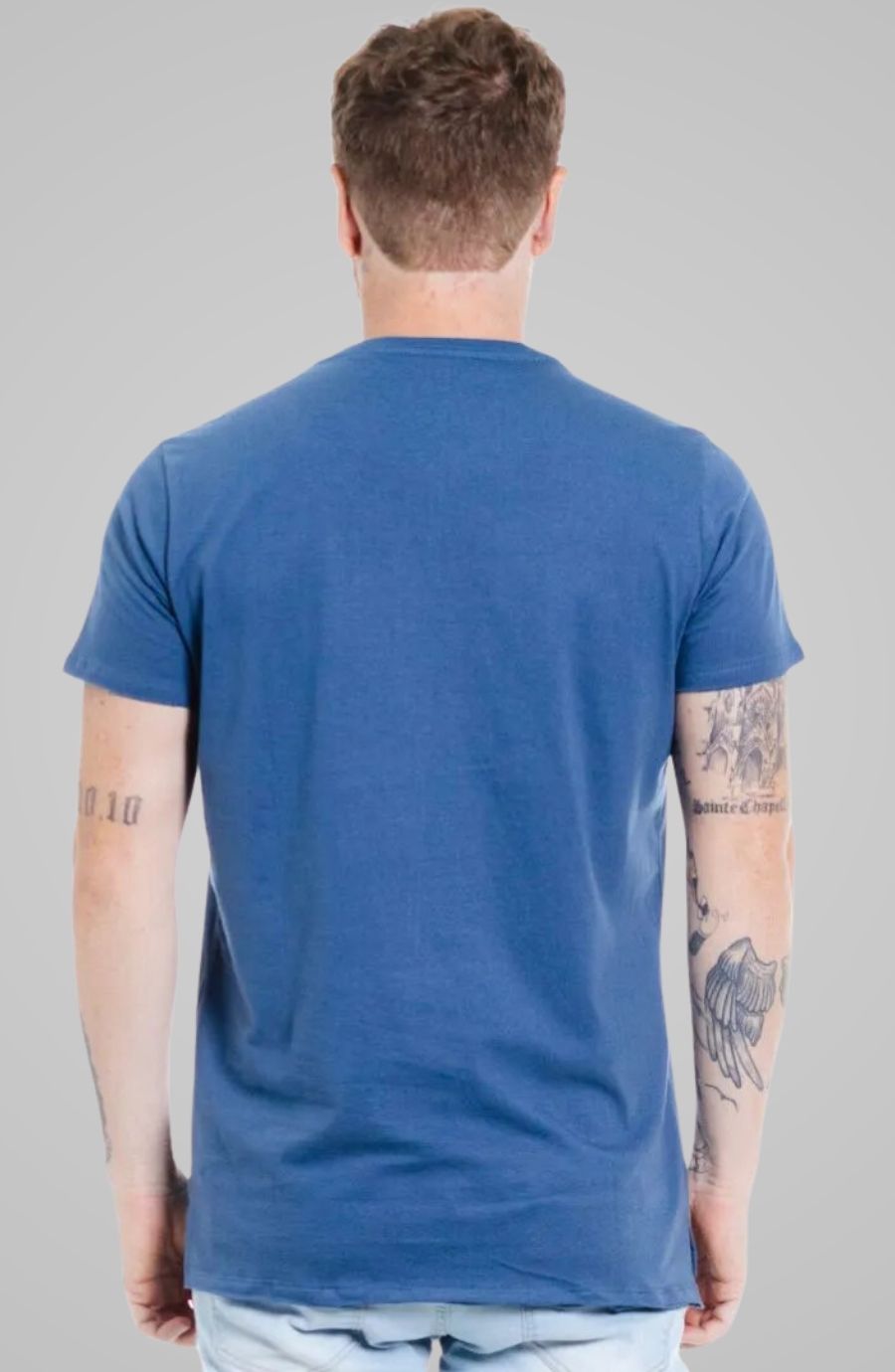 Camiseta Never Enough Azul Marinho Médio